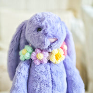 Pastel Petals Crochet Doll Bib/Collar - Yellow🌸🌼✨