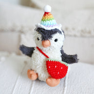 Handmade Strawberry Sweetie Crochet Crossbody Doll Bag 🍓✨