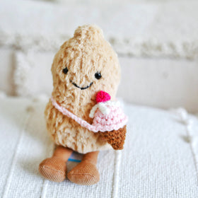 Sweet Scoop Crochet Crossbody Doll Bag 🍦🎀