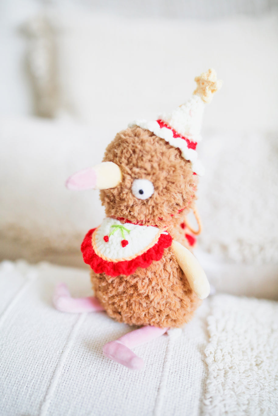 Cherry Birthday Crochet Doll Outfit 🍒🎉