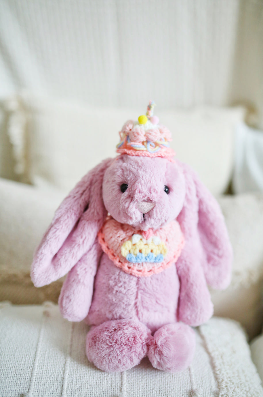 Strawberry Shortcake Birthday Crochet Doll Outfit 🍓🎀🎂