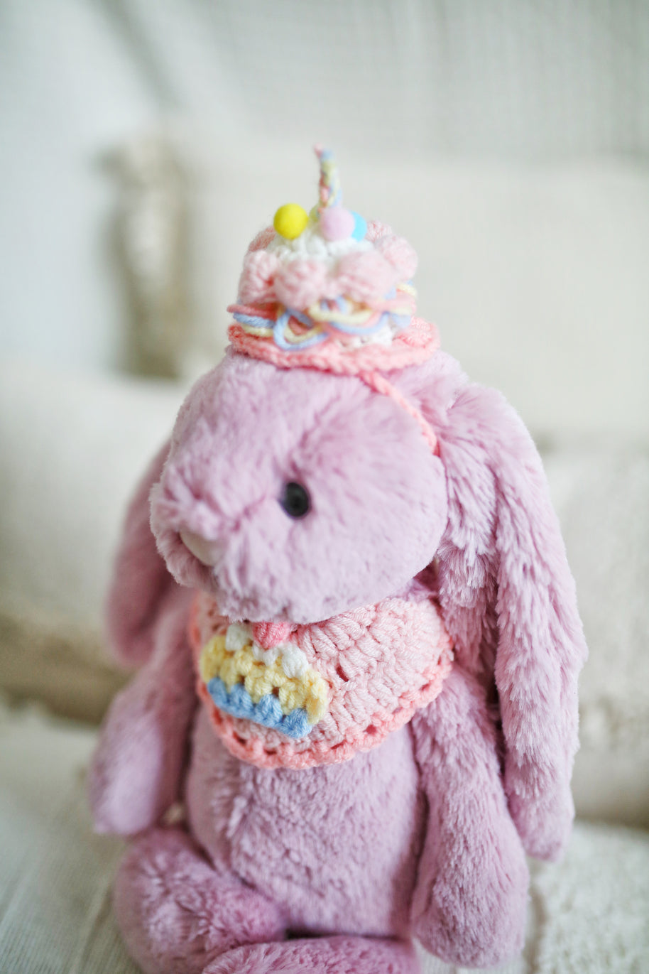 Strawberry Shortcake Birthday Crochet Doll Outfit 🍓🎀🎂
