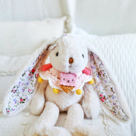 Strawberry Sundae Crochet Doll Bib🍓🐻🍦