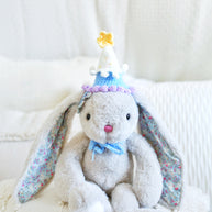 Starry Sky Birthday Crochet Doll Hat 💙⭐🎉
