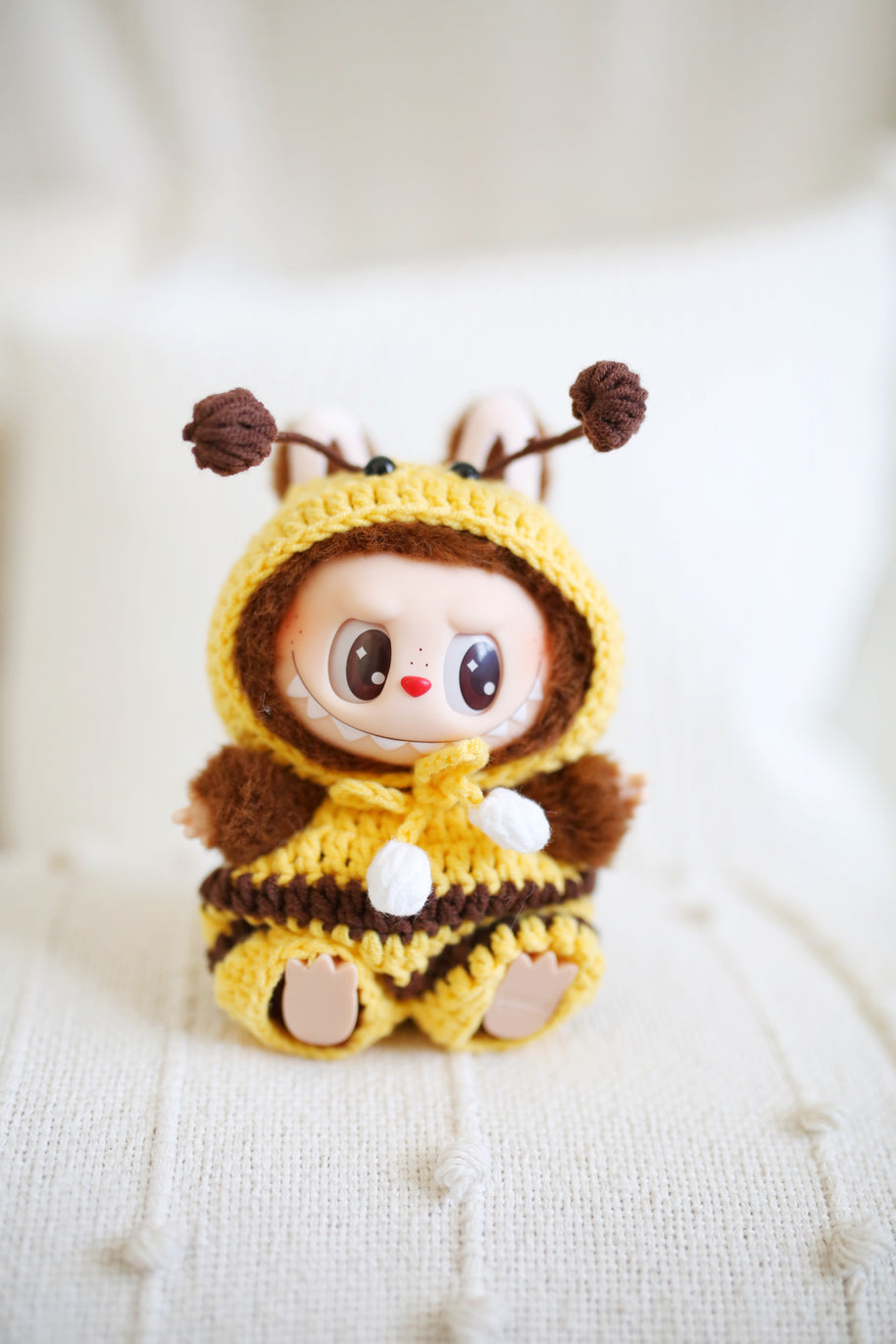 Buzzy Bee Crochet Doll Outfit Set 🐝🌼🍯