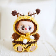 Buzzy Bee Crochet Doll Outfit Set 🐝🌼🍯