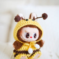 Buzzy Bee Crochet Doll Outfit Set 🐝🌼🍯