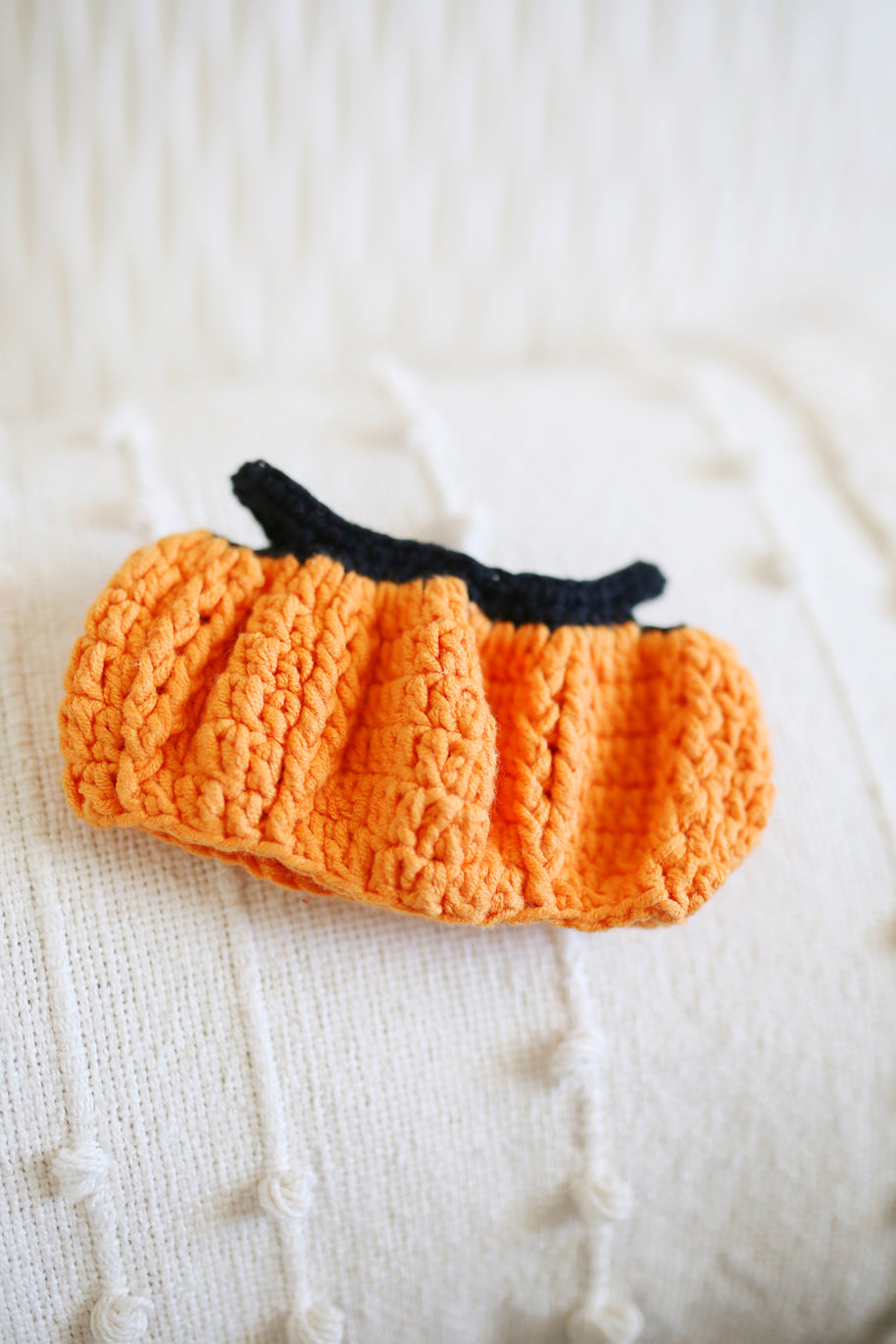 🎃 Pumpkin Patch Halloween Crochet Outfit 🖤✨