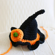 Pumpkin Spells Halloween Crochet Doll Outfit 🎃🖤✨