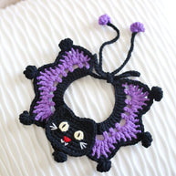 Midnight Meow Halloween Crochet Doll Outfit 💜✨