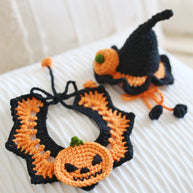 Pumpkin Spells Halloween Crochet Doll Outfit 🎃🖤✨