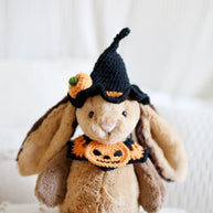 Pumpkin Spells Halloween Crochet Doll Outfit 🎃🖤✨