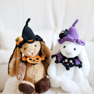 Pumpkin Spells Halloween Crochet Doll Outfit 🎃🖤✨