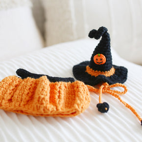 🎃 Pumpkin Patch Halloween Crochet Outfit 🖤✨