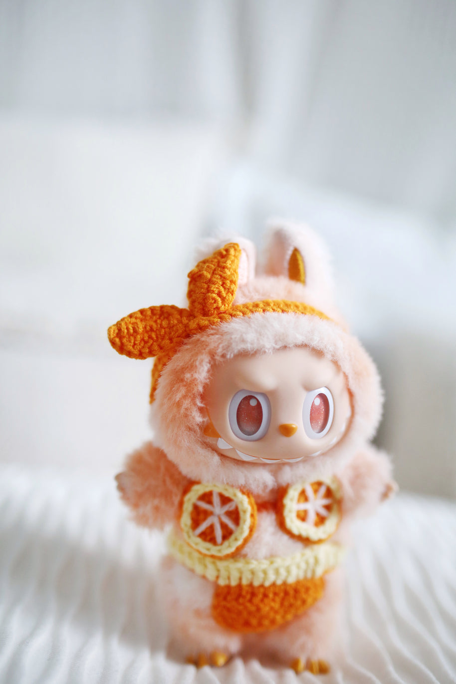 Citrus Splash Crochet Doll Bikini Set 🍊👙✨