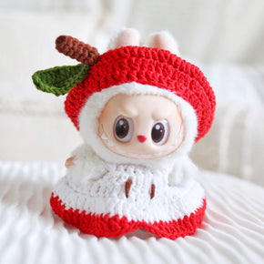 Apple Delight Crochet Doll Outfit Set 🍎✨