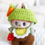 Garden Picnic Crochet Doll Outfit Set 🥕🍓🌼