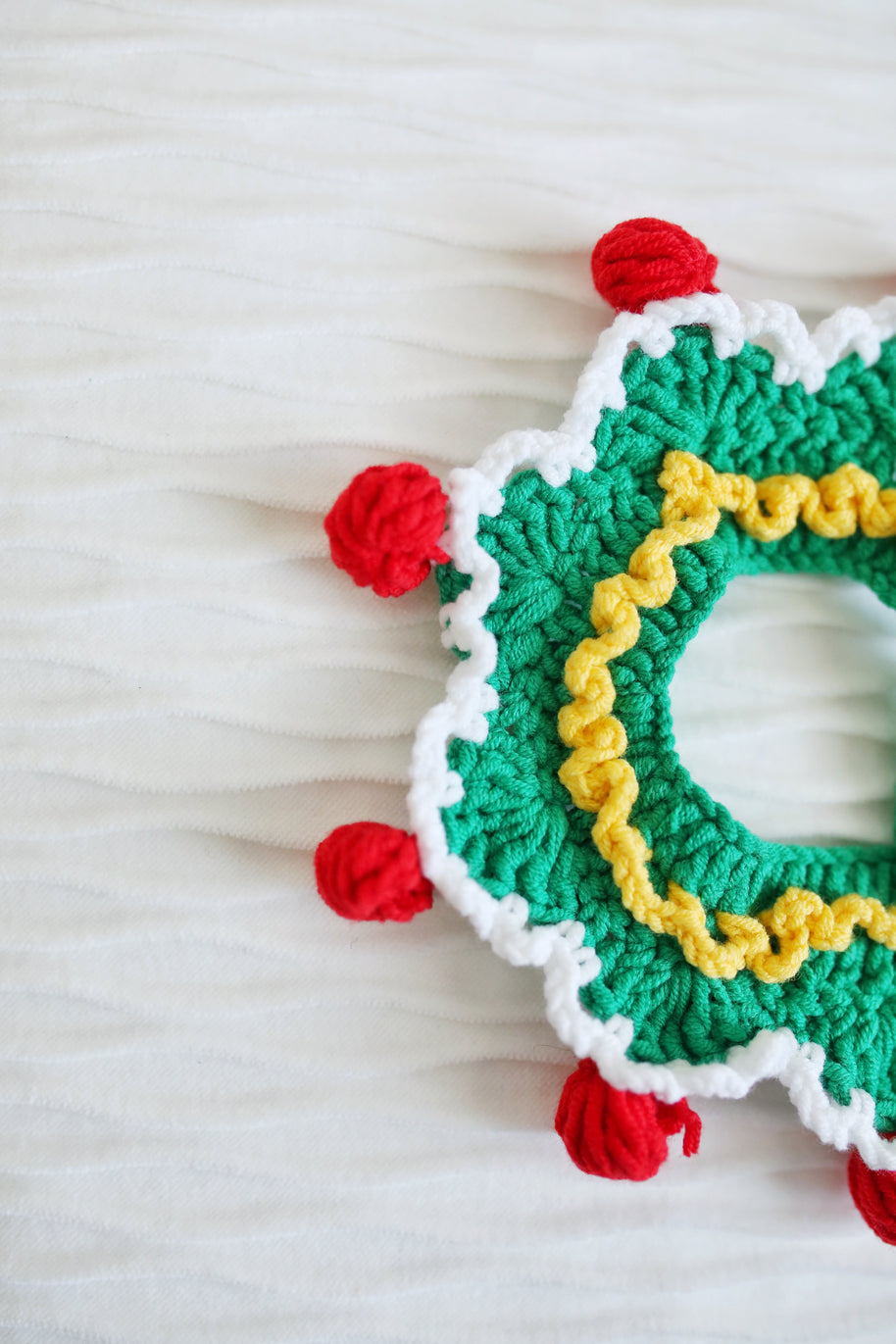 🎄 ✨Christmas Joy Crochet Collar ✨