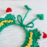 🎄 ✨Christmas Joy Crochet Collar ✨