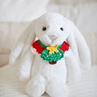 🎄 Merry Pines Crochet Collar  – Handmade Christmas Tree Collars for Plush Toys, Dolls & Pets