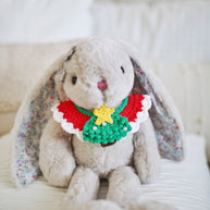 🎄 Merry Pines Crochet Collar  – Handmade Christmas Tree Collars for Plush Toys, Dolls & Pets