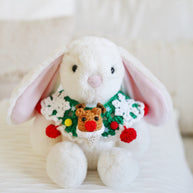 ✨Rudy Reindeer Crochet Collar  🦌❄️ – Holiday Outfit for Plushies, Dolls & Pets🎁