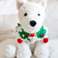 ✨Rudy Reindeer Crochet Collar  🦌❄️ – Holiday Outfit for Plushies, Dolls & Pets🎁