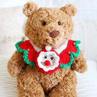🎅 Santa’s Cheer Crochet Collar🎄✨