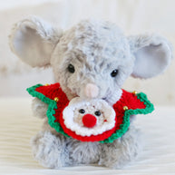 🎅 Santa’s Cheer Crochet Collar🎄✨