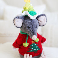 🌟 Golden Glow Tree Hat ✨🎄