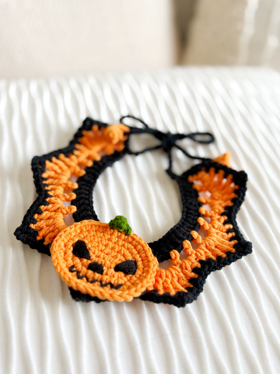 Pumpkin Spells Halloween Crochet Doll Outfit 🎃🖤✨