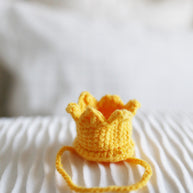 Sunshine Crown Crochet Doll Hat 👑🌼☀️