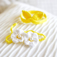 Lemon Blossom Crochet Doll  Bikini Set 🍋🌸👙