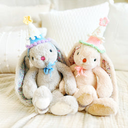 Starry Sky Birthday Crochet Doll Hat 💙⭐🎉