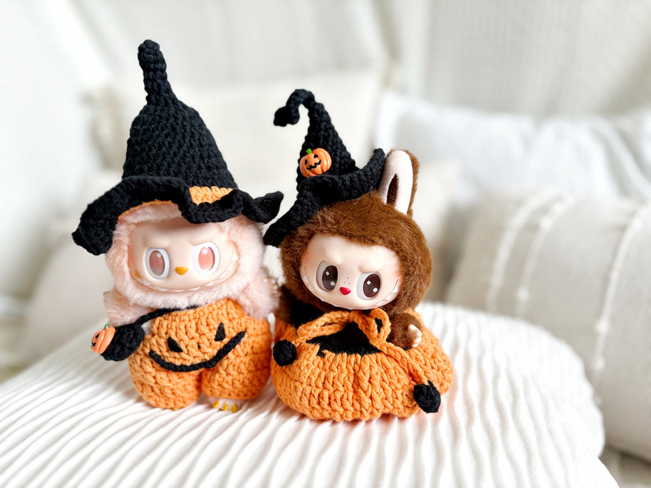 🎃 Pumpkin Patch Halloween Crochet Outfit 🖤✨