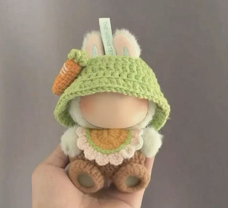 Garden Picnic Crochet Doll Outfit Set 🥕🍓🌼