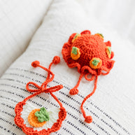 Citrus Party Crochet Doll Outfit Set 🍊🎀