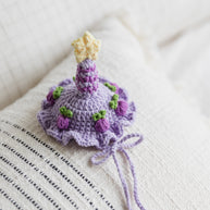 Grape Party Crochet Doll Outfit Set 🍇⭐