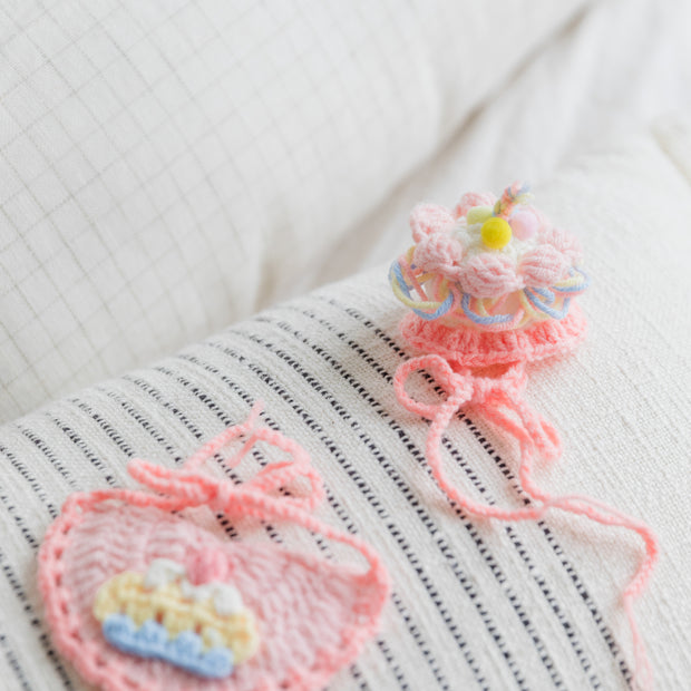 Strawberry Shortcake Birthday Crochet Doll Outfit 🍓🎀🎂