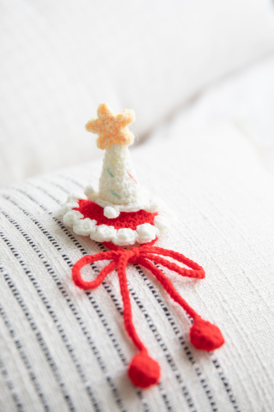 Cherry Birthday Crochet Doll Outfit 🍒🎉