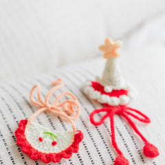 Cherry Birthday Crochet Doll Outfit 🍒🎉