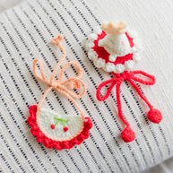 Cherry Birthday Crochet Doll Outfit 🍒🎉