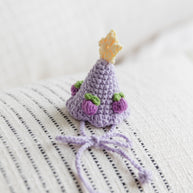 Starry Grape Birthday Crochet Doll Outfit 🍇⭐