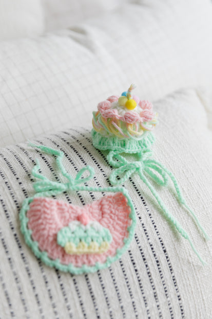 Mint Cupcake Celebration Doll Outfit Set 🧁🌿