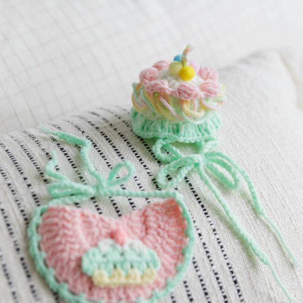 Mint Cupcake Celebration Doll Outfit Set 🧁🌿