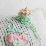 Mint Cupcake Celebration Doll Outfit Set 🧁🌿