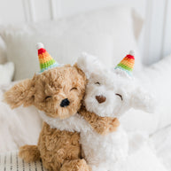 Rainbow Party Hat Crochet Doll Hat🌈🎉✨
